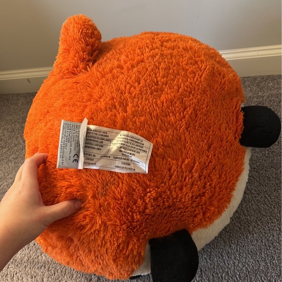 SQUISHABLE Orange Red Fox Large Plush Pillow Stuffed Animal 15" Huggable - Picture 7 of 9